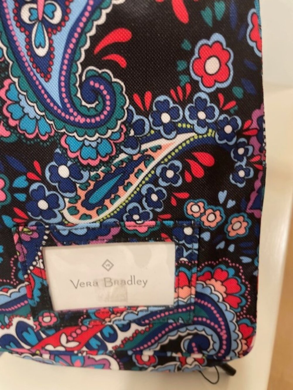 Vera Bradley Lighten Up Lunch Bag in Haymarket Paisley - Picture 2 of 5